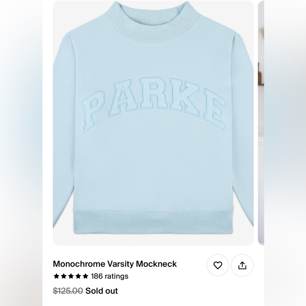 PARKE CREWNECK LIGHT BLUE